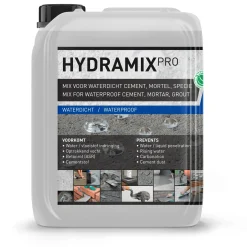 GreenSeal Solutions Greenseal - Hydramix Pro - Waterdicht Additief voor Cement, Mortels, Specie en beton - 2.5L