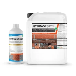 Greenseal - Hydrastop Pro - Buitenmuur impregneer 10L (60m2) + Tergeo Pro Cleaner - Gevel Reiniger
