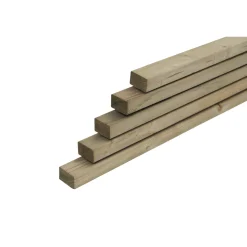 Grenen Regel - Geïmpregneerd - FSC- of PEFC-gecertificeerd - 45x60x3000mm