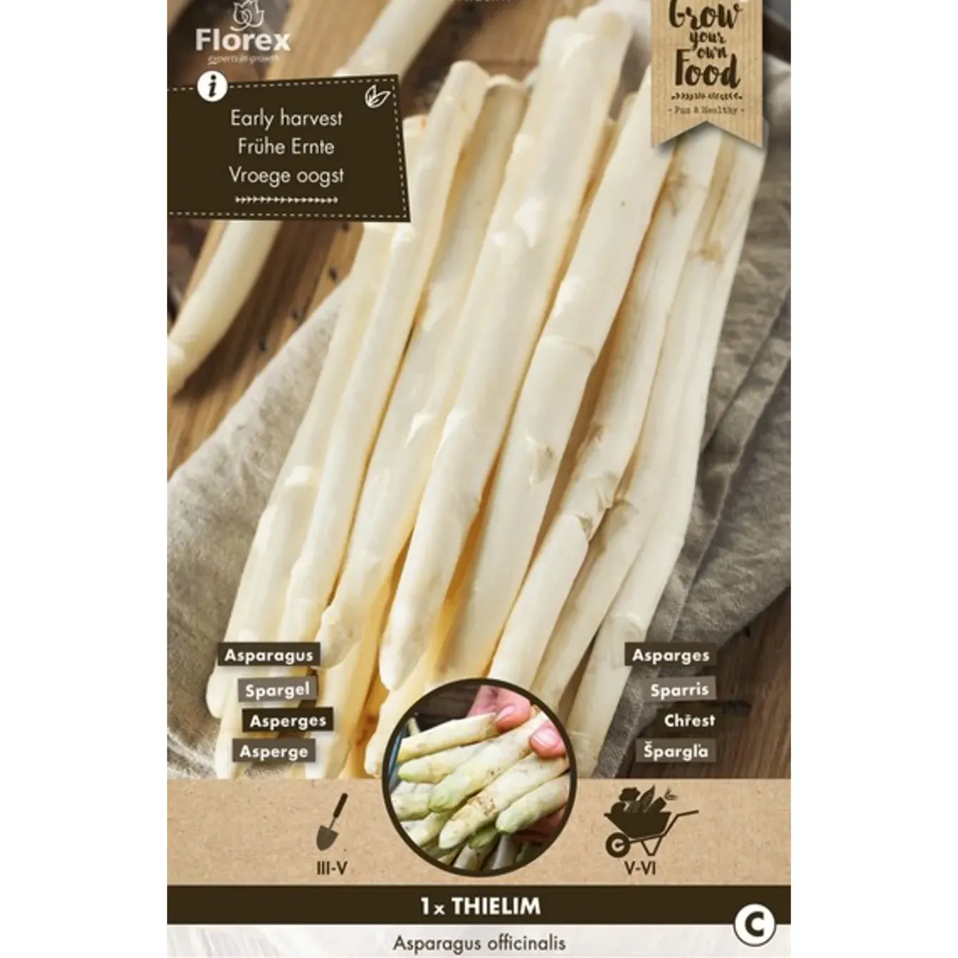 Groentezaden Asperge - Thielim - 200g