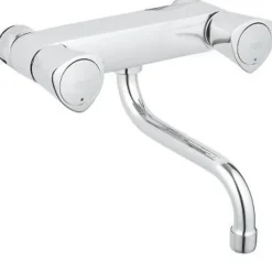 Grohe Costa S Keukenkraan - Onderuitloop - Inbouw - Chroom