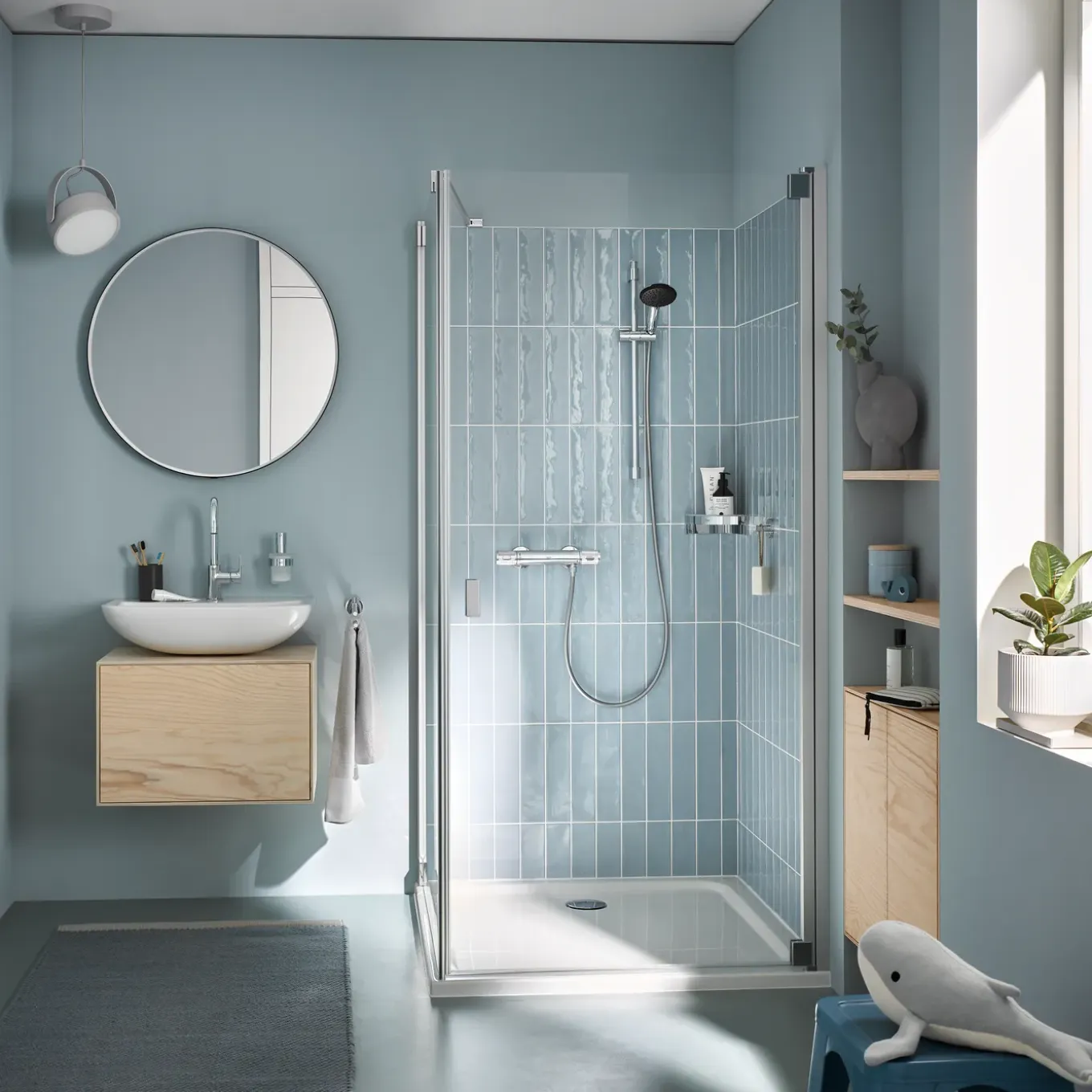 Grohe douchegarnituur Start Alira – 3 straalsoorten