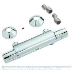 Grohe Douchemengkraan Precision Trend - Chroom - 15cm hart-op-hart - Wandmontage