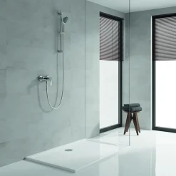 Grohe doucheset Vitalio Joy 110mm 3 stralen chroom