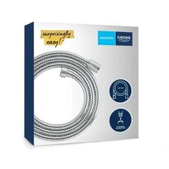 Grohe Doucheslang VitalioFlex Metal - Anti-torsie - Universeel - Chroom - 175cm