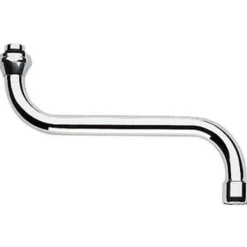 Grohe Draaibare S-uitloop - Met Straalregelaar - 3/4 Inch - 150mm - Chroom