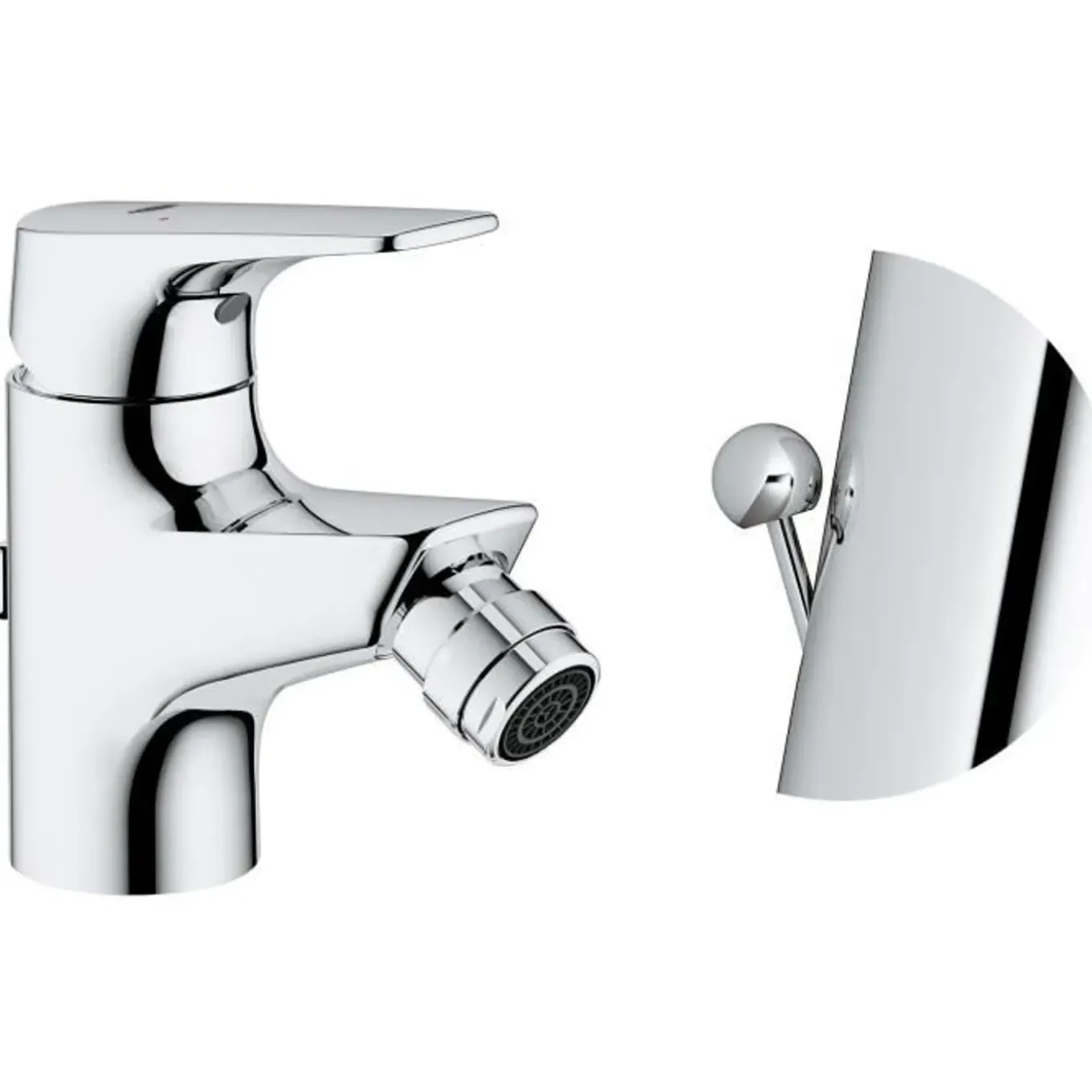 Grohe Eéngreepsbidetmengkraan Start Flow Hoogte Onder Uitloop 46mm Waterbesparen