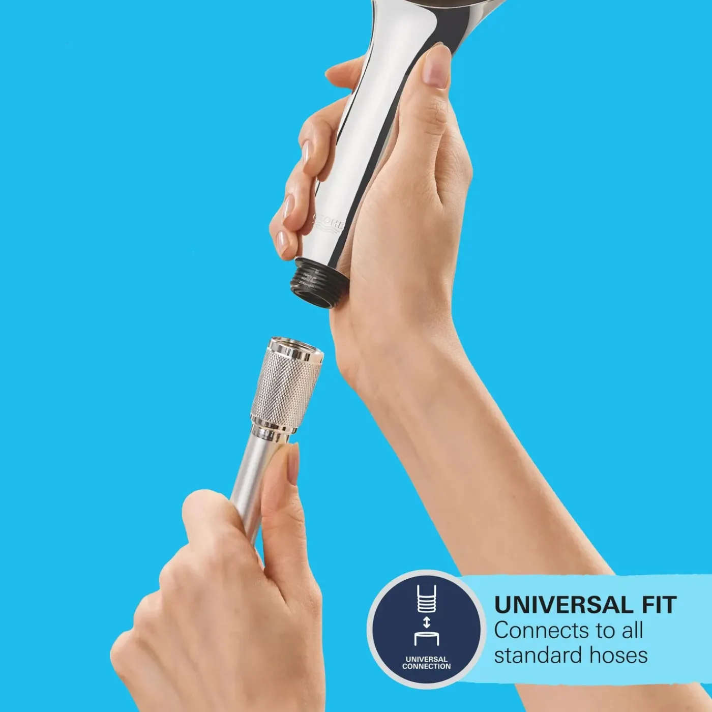 Grohe Handdouche Vitalio Joy - 110mm - 1 Straal - Chroom