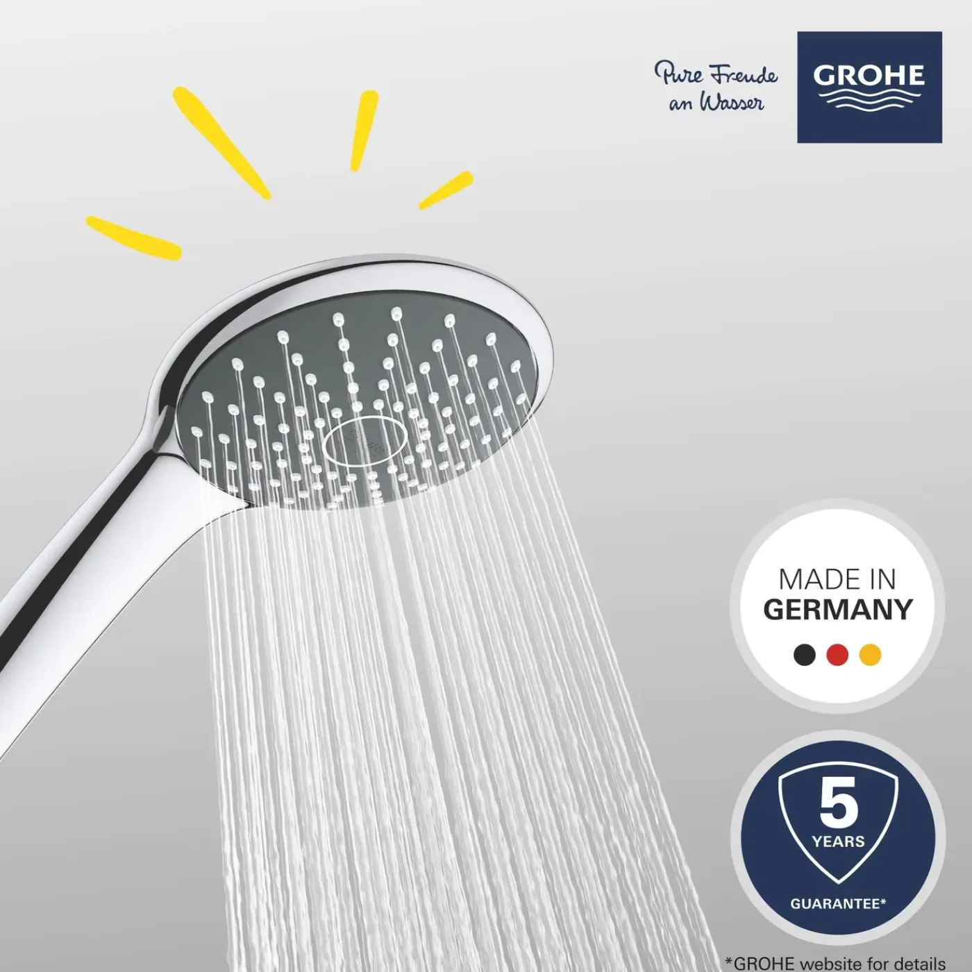 Grohe Handdouche Vitalio Joy - 110mm - 1 Straal - Chroom