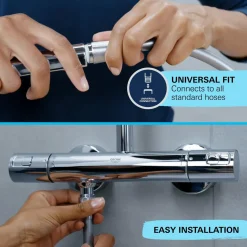 Grohe Handdouche Vitalio SmartActive - 150mm - 3 Stralen - Chroom