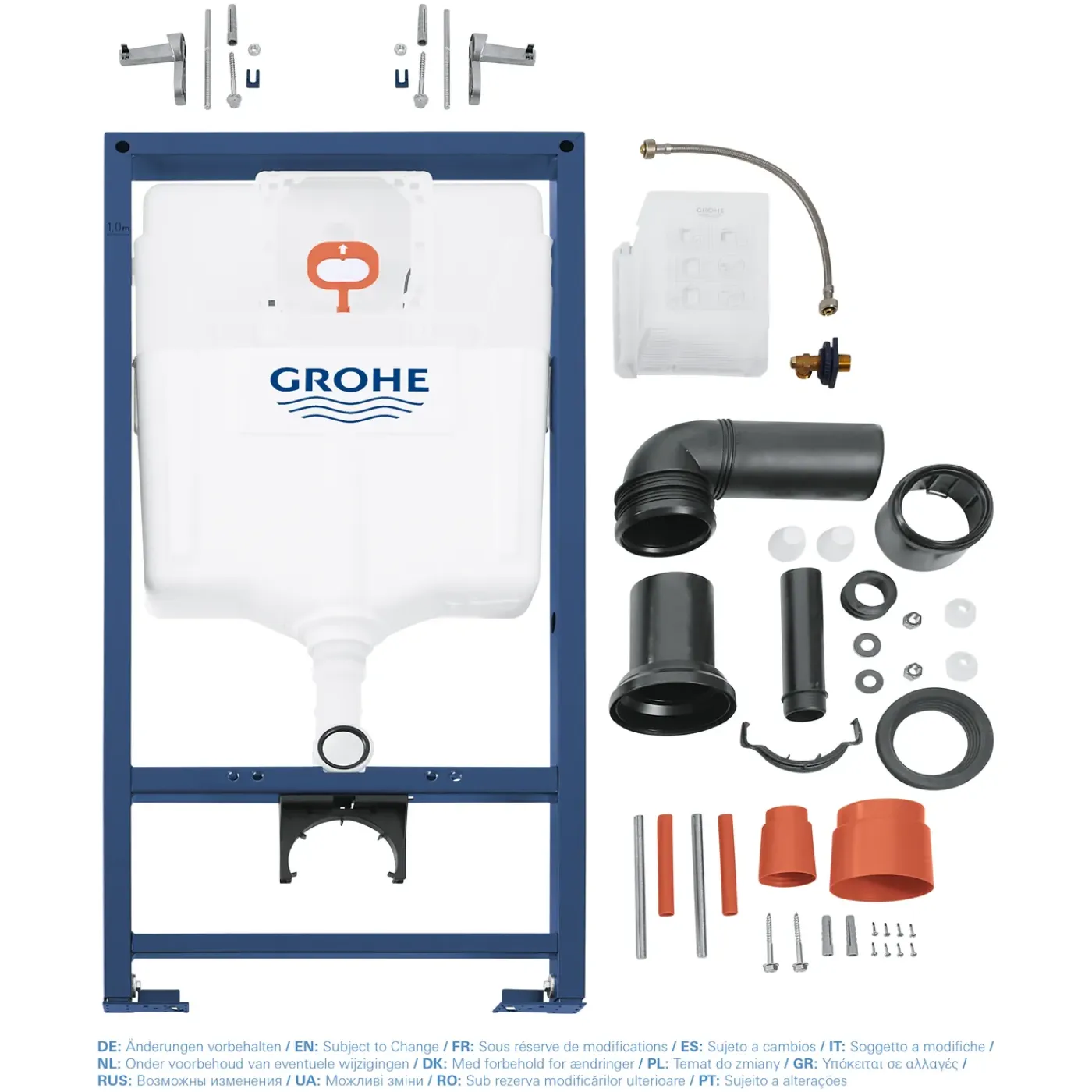 Grohe Inbouwreservoir Rapid SL 38528001 3/6L 117x52x15cm