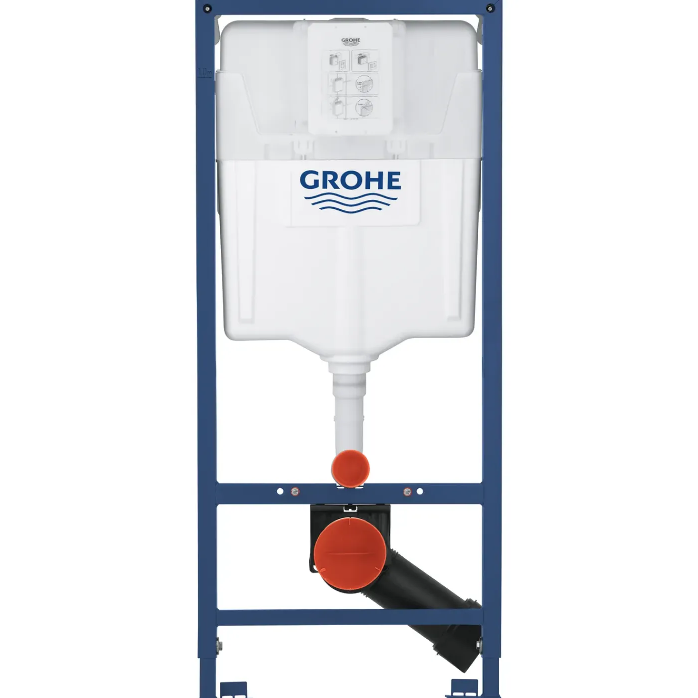 Grohe Inbouwreservoir Rapid SL 38528001 3/6L 117x52x15cm
