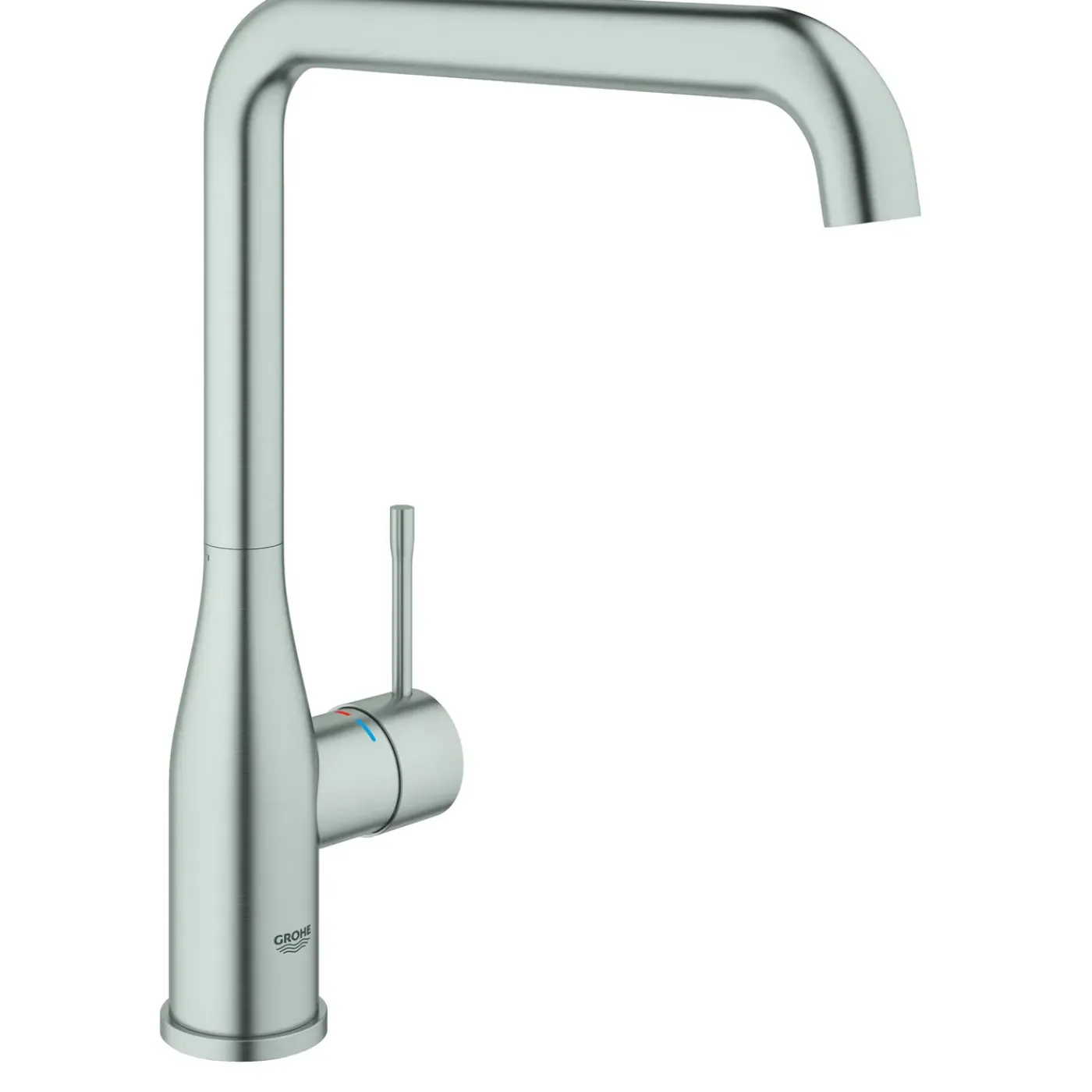 Grohe keukenmengkraan Essence supersteel mat