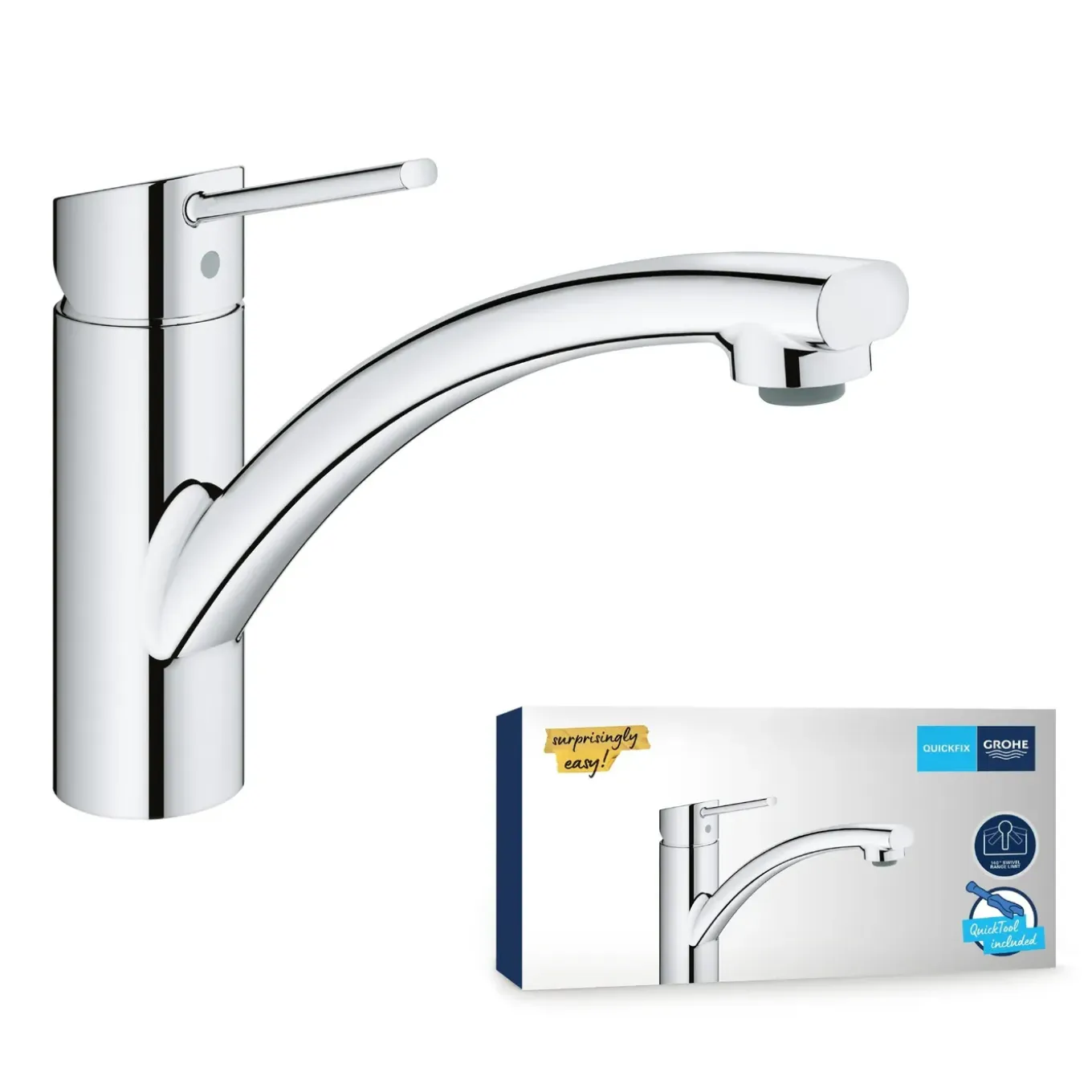 Grohe keukenmengkraan Swift chroom