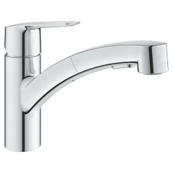 Grohe QuickFix Start Keukenmengkraan met uittrekbare handdouche Chroom