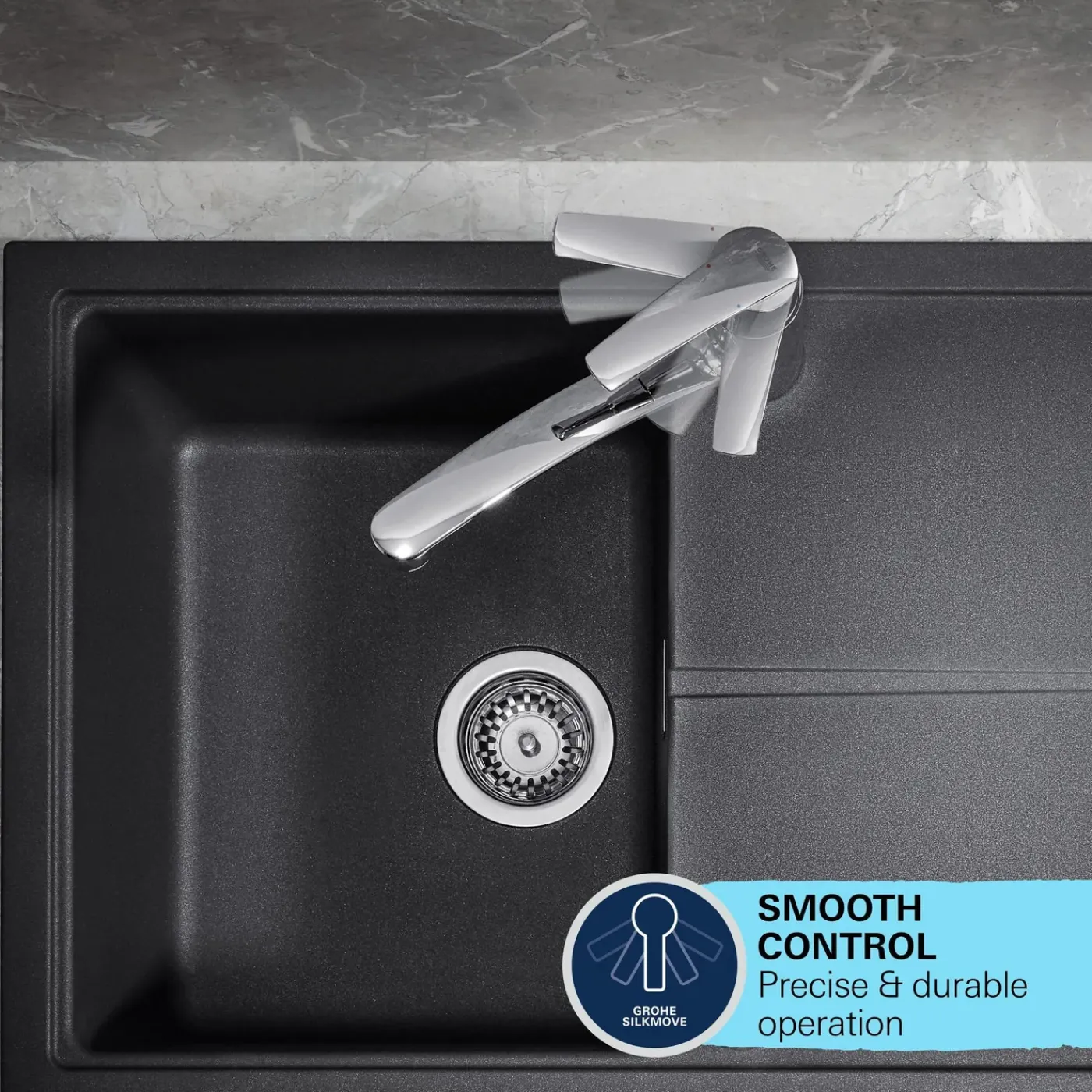 Grohe QuickFix Start Keukenmengkraan Supersteel