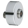 Grohe S-koppeling - Met Rozet - 1/2x3/4 Inch - Verstelbaarheid 70mm - Chroom