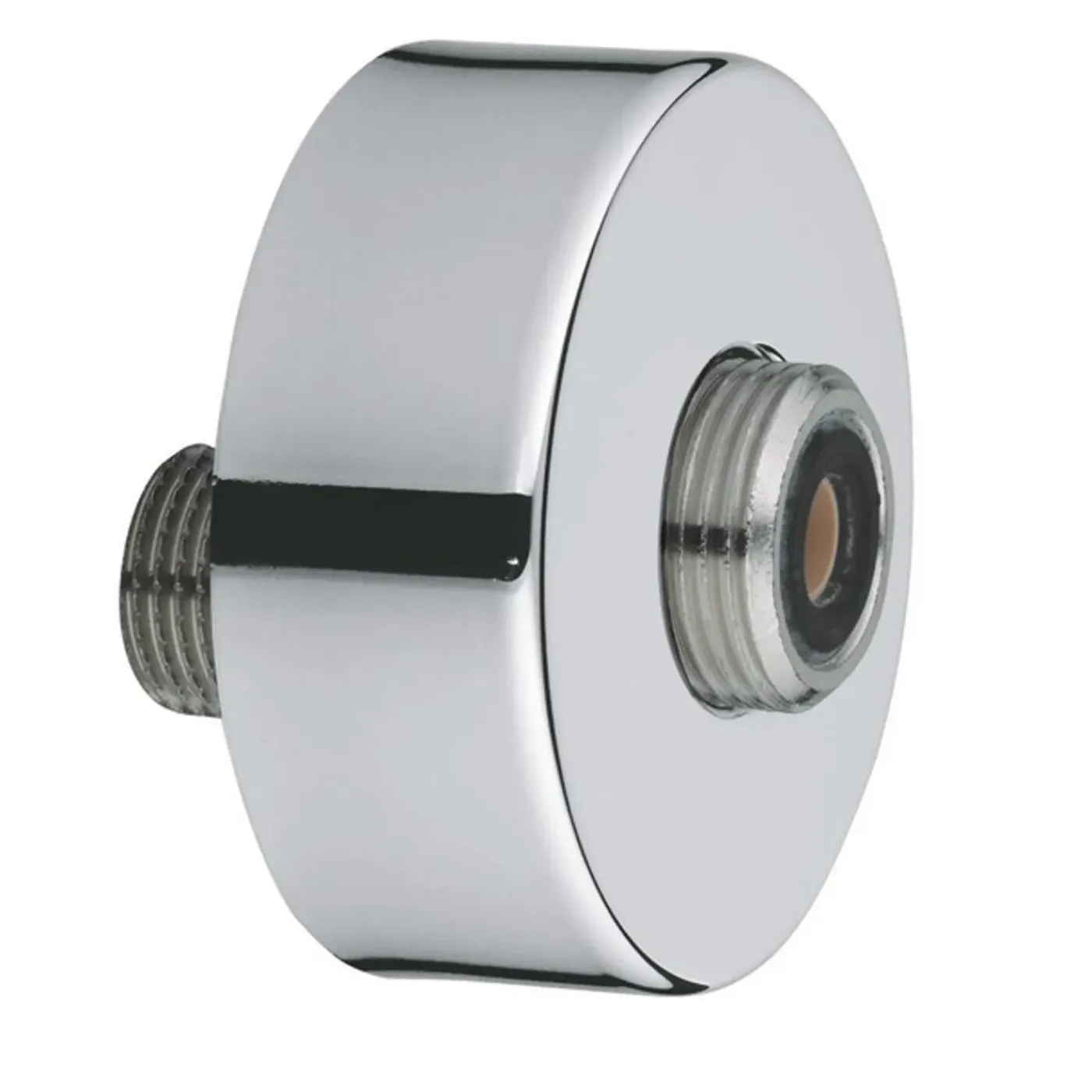 Grohe S-koppeling - Met Rozet - 1/2x3/4 Inch - Verstelbaarheid 70mm - Chroom