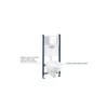 Grohe Solido Inbouwtoilet set met toiletpot - wit