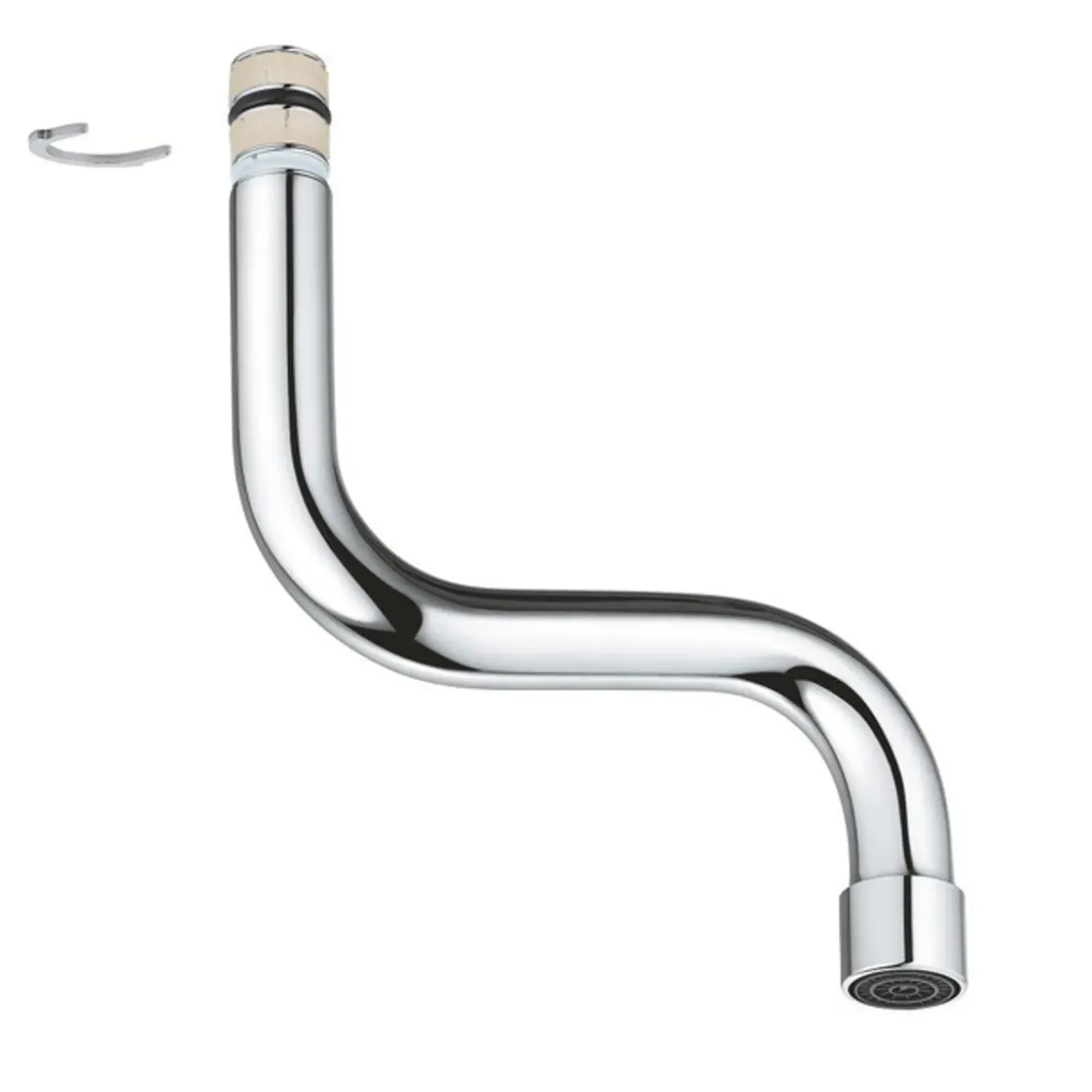 Grohe S-uitloop - Chroom