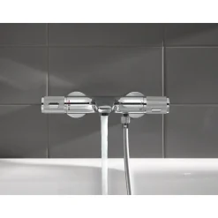 Grohe Thermostatische Badkraan Precision Feel - CoolTouch - Chroom - 15 cm