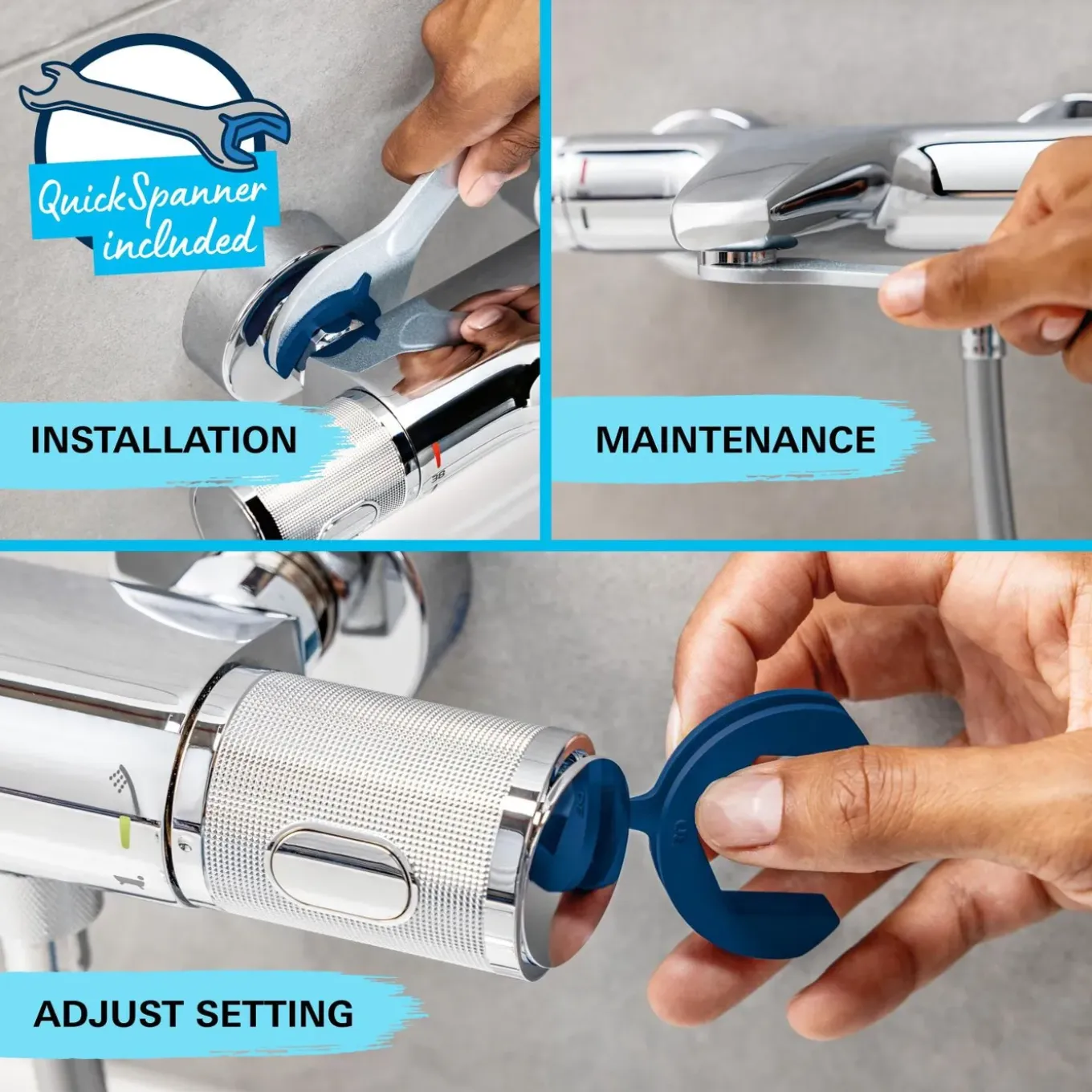 Grohe thermostatische badkraan Start Alira