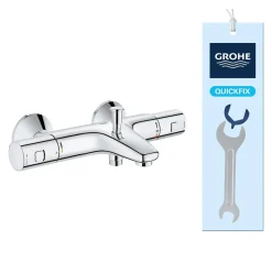 Grohe Thermostatische Badkraan Precision Start - Chroom - 15 cm
