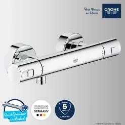 Grohe Thermostatische Douchekraan Start Alira - Chroom - 15 cm
