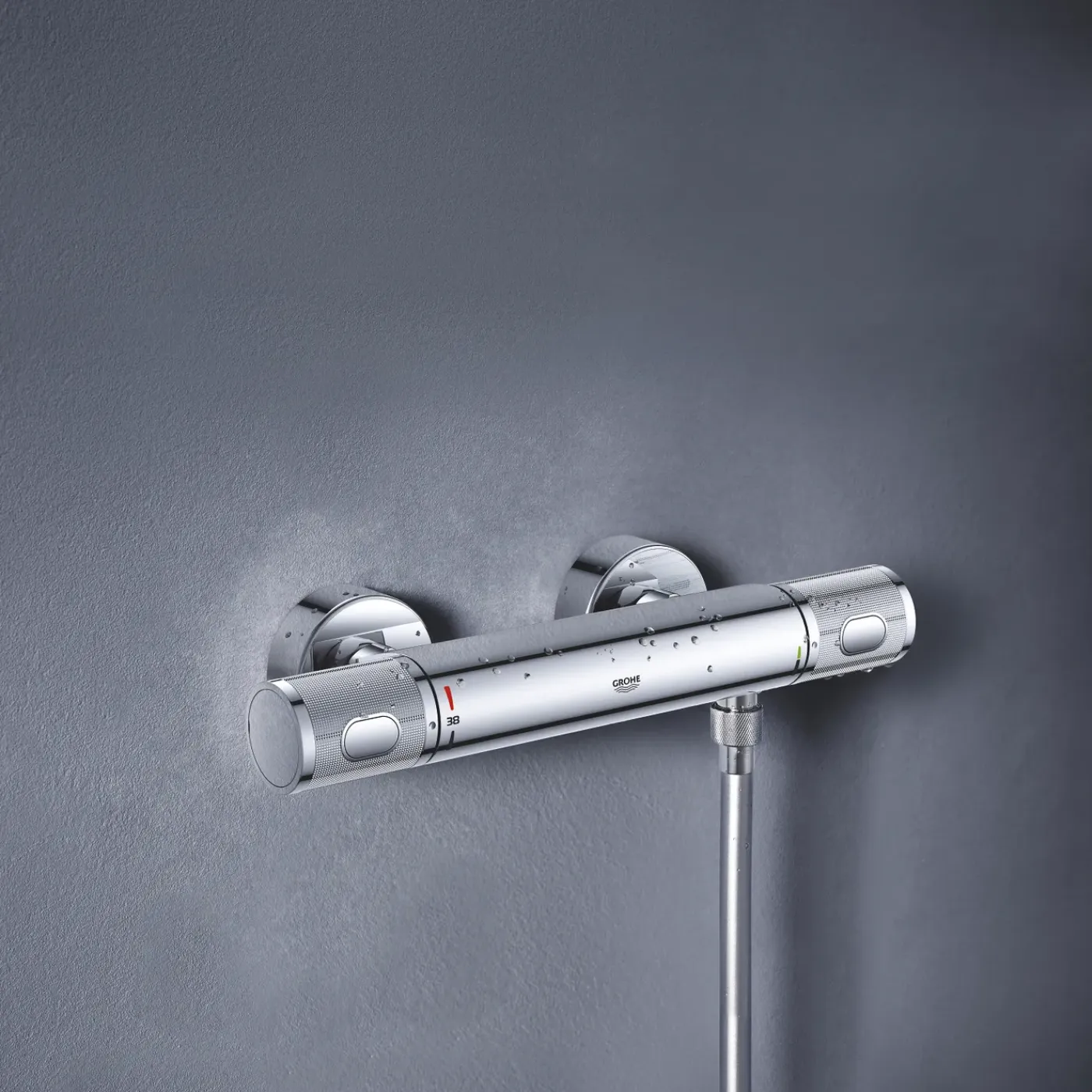 Grohe Thermostatische Douchekraan Precision Feel - CoolTouch - Chroom - 15 cm