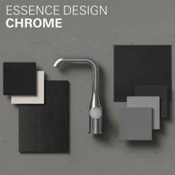 Grohe Wastafelmengkraan Essence - EcoJoy - Draaibaar - Chroom - 19,3cm