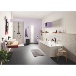 GROHE Wastafelmengkraan Start - Zwart Mat - 12,1cm