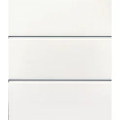 Grosfillex - Exapan Line 2000 - schroten – PVC – mat wit - 260x37,5 cm