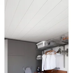 Grosfillex - Exapan Line 2000 - schroten – PVC – mat wit - 260x37,5 cm