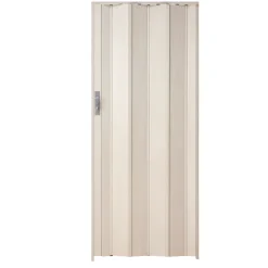 Grosfillex vouwdeur 'Axia' - PVC - Wit hout - 205x84cm