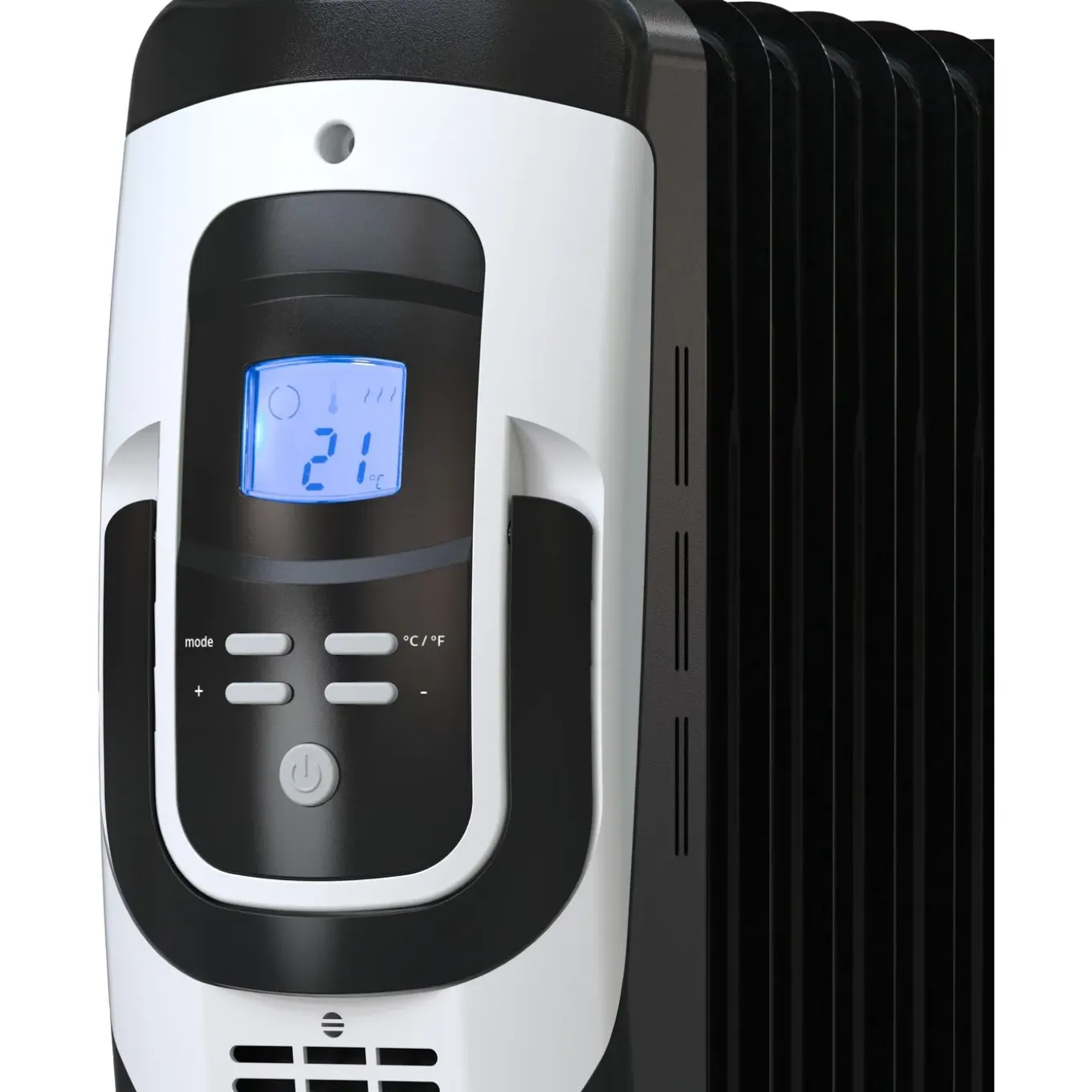 Gude Olieradiator Or 2000-9 Dt - 2000 W (lcd)