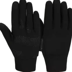 Handschoenen - Touch - Stretch - Zwart - Nylon - Unisex - Maat L