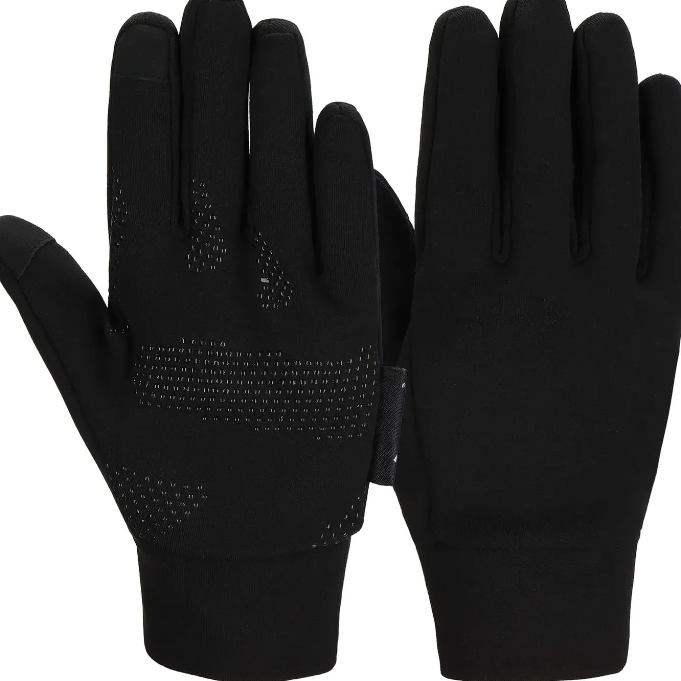Handschoenen - Touch - Stretch - Zwart - Nylon - Unisex - Maat L