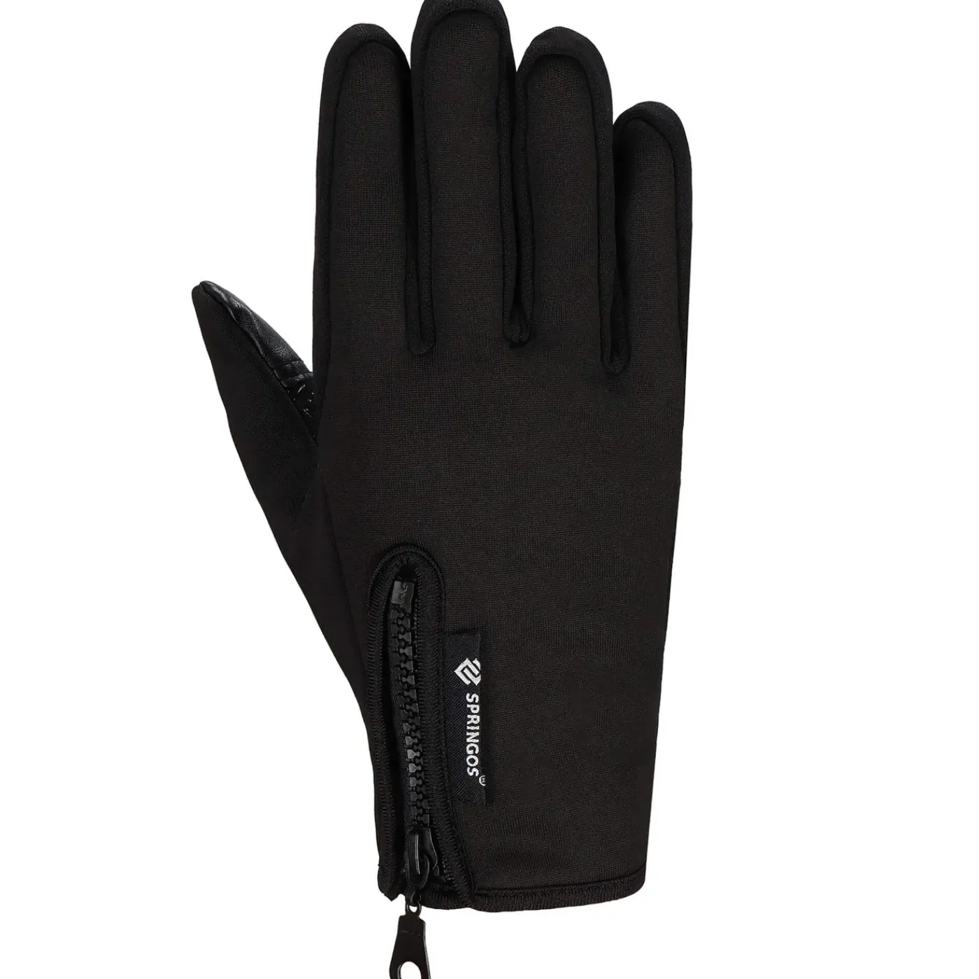Springos Handschoenen - Touch - Zwart - Nylon - Unisex - Maat S