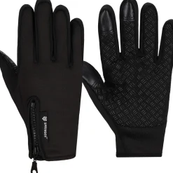 Handschoenen - Touch - Zwart - Nylon - Unisex - Maat Xl
