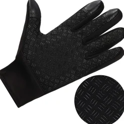 Handschoenen - Touch - Zwart - Nylon - Unisex - Maat Xl