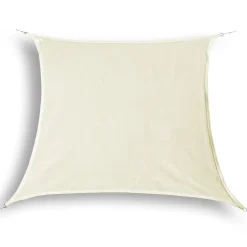 Hanse Schaduwdoek Vierkant Waterafstotend 2x2 M Zonnedoek Creme