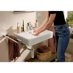 Hansgrohe Addstoris Dubbele Handdoekhouder 45 Cm Chroom