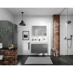 Hansgrohe Addstoris Q Handdoekhouder 2-lids - Mat Zwart