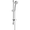 Hansgrohe Croma 100 Unica C Glijstangset - Met Handdouche Croma - 100 Vario - 65cm - 9.4l Min