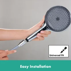 Hansgrohe Designflex Textiel - Doucheslang - 160cm - Hoogglans Chroom