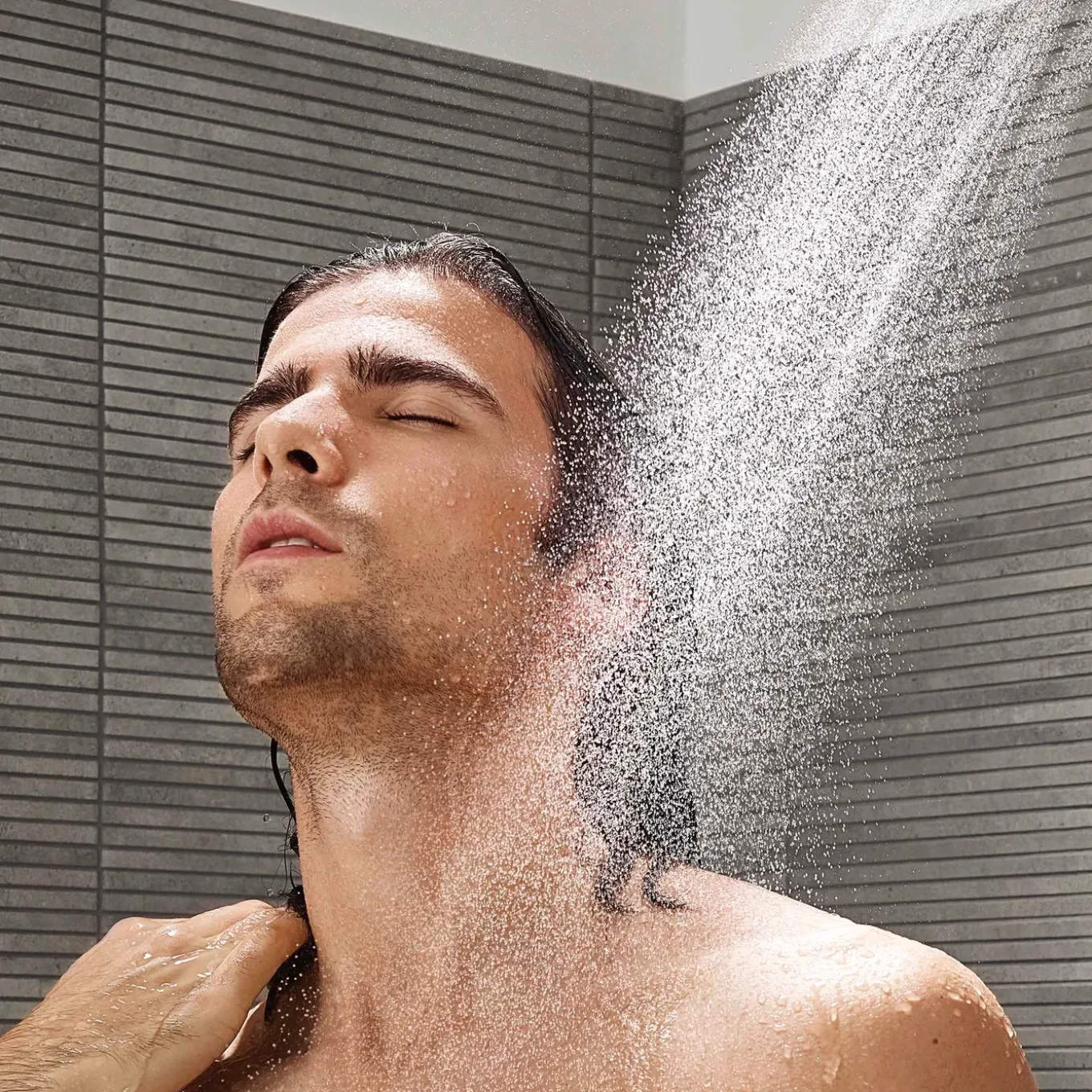 Hansgrohe doucheset Pulsify Select Relaxation 3 stralen chroom