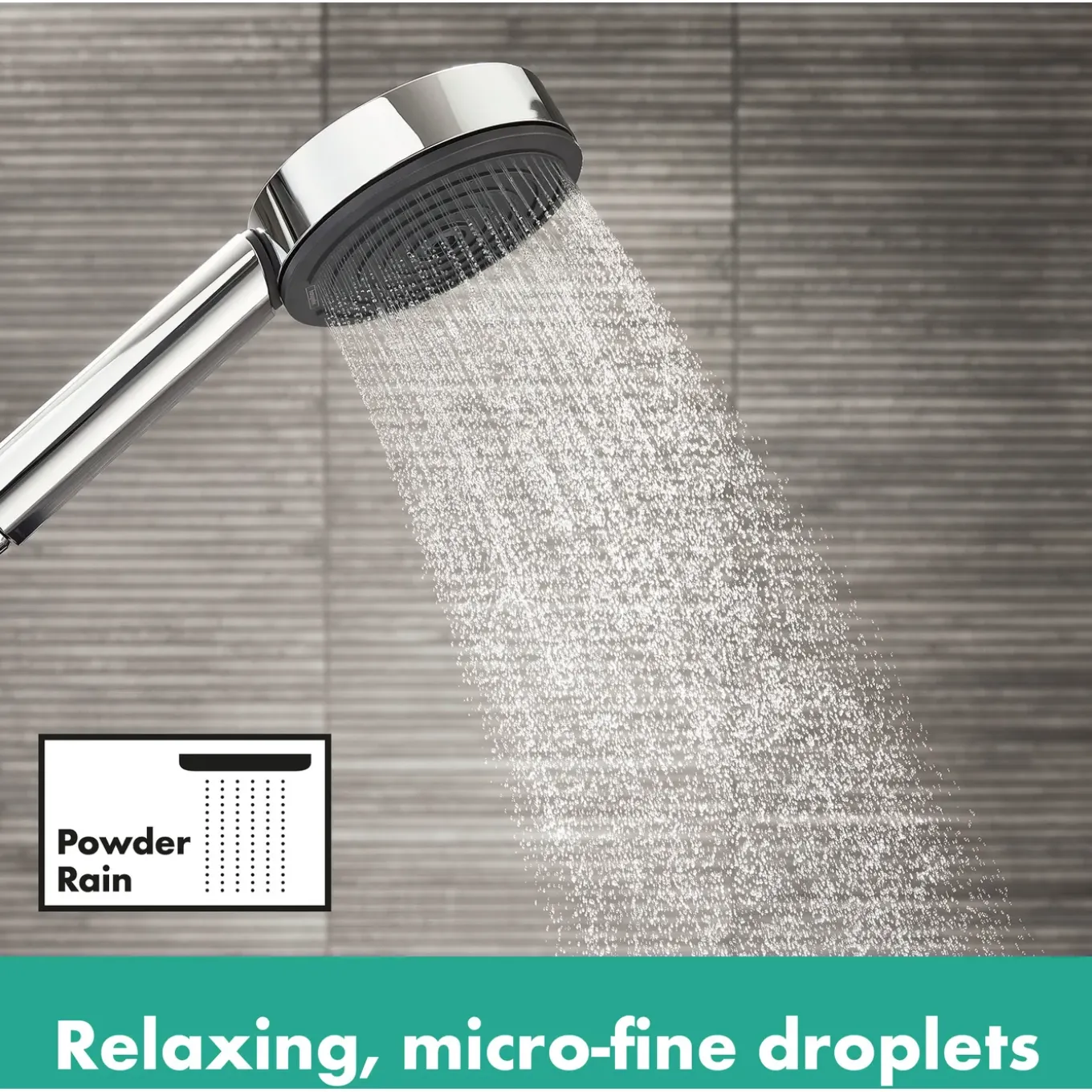 Hansgrohe doucheset Pulsify Select Relaxation 3 stralen chroom