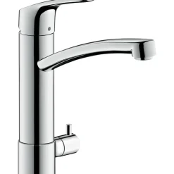 Hansgrohe Focus M41 Eengreeps Keukenmengkraan - 160 - Rvs Look