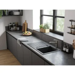 Hansgrohe Focus M41 Eengreeps Keukenmengkraan - 160 - Rvs Look
