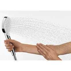 Hansgrohe Handdouche Crometta - 100mm - 2 Stralen - Chroom/Wit